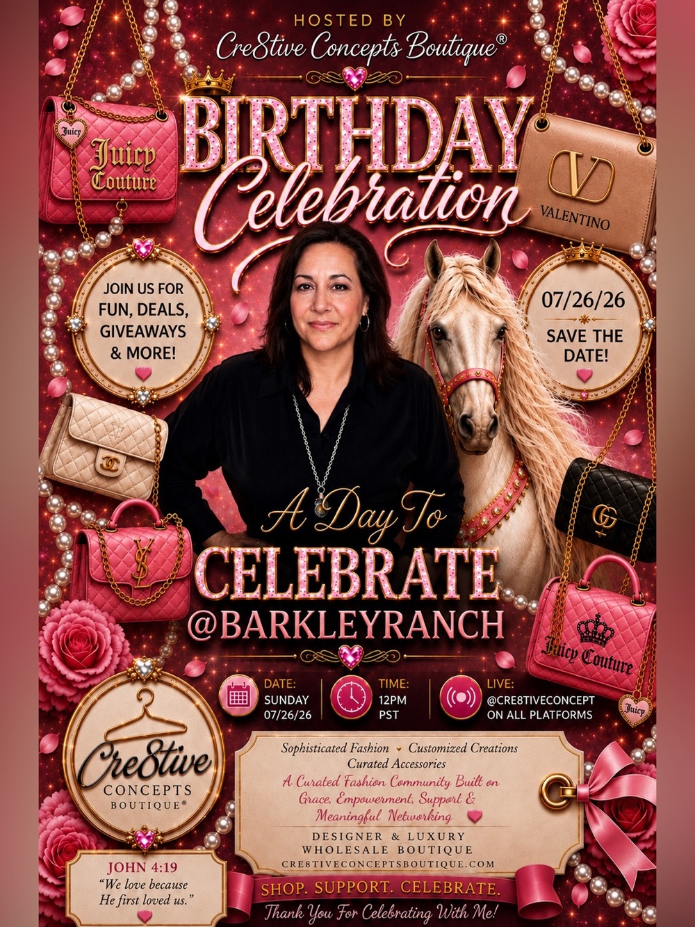 7/26-🎉Join @BarkleyRanch Birthday Celebration Share Show